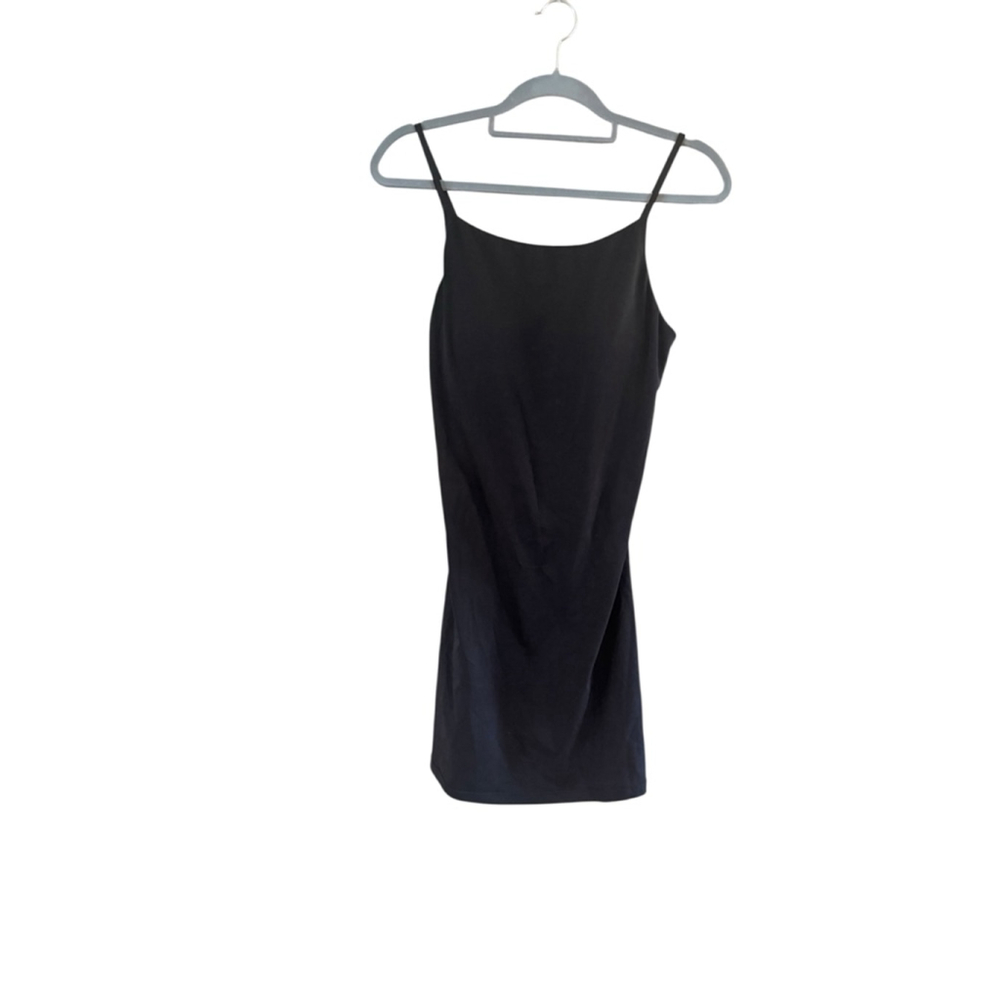 Women's Uniqlo Black AIRism Mame Kurogouchi Mini Slip Dress M - Picture 2 of 9